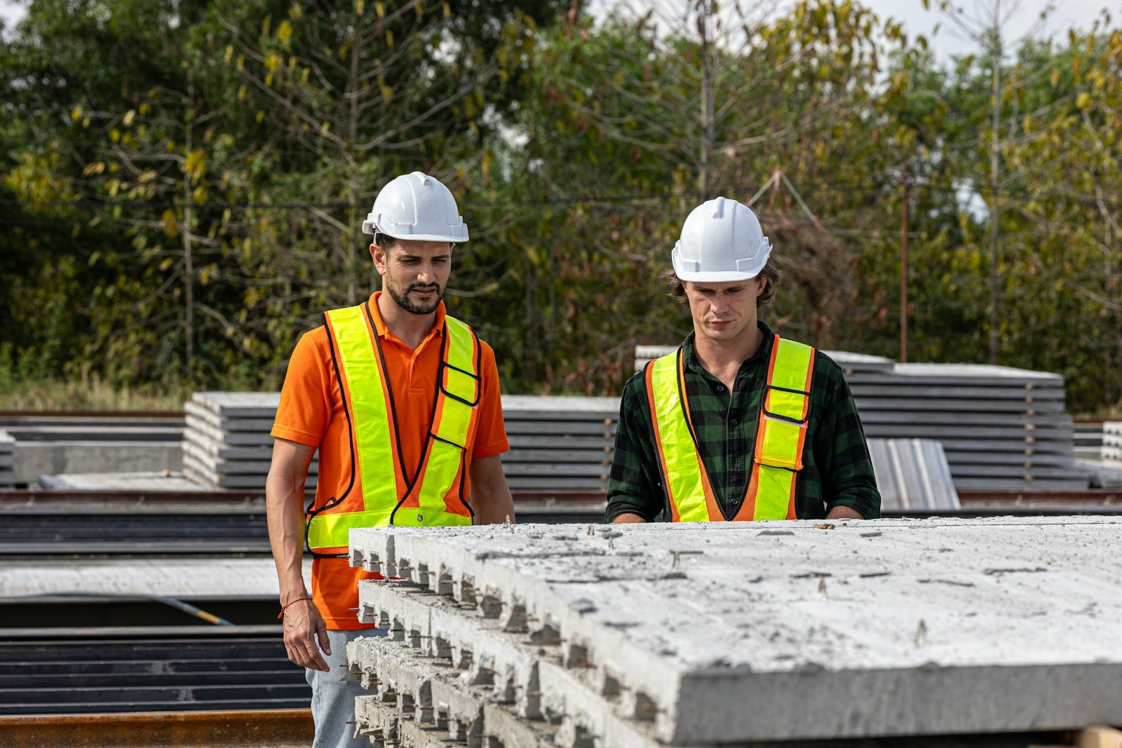 Concrete paving